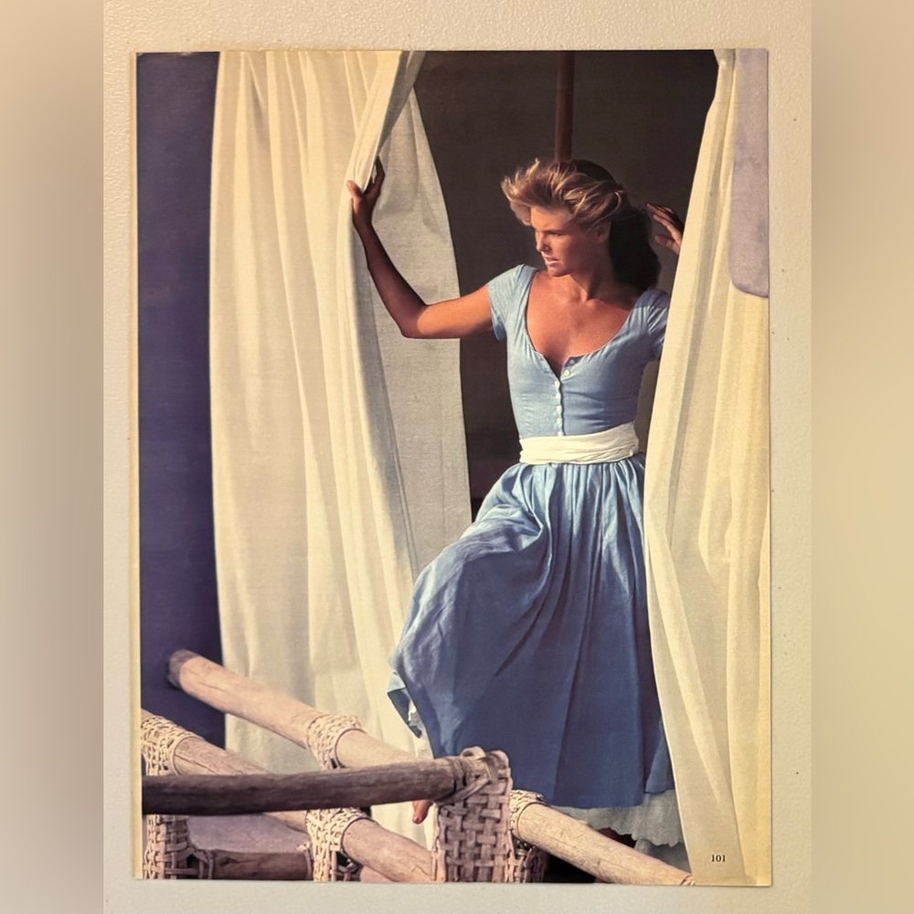 Christie Brinkley 1982 print (Life Magazine)